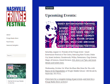 Tablet Screenshot of nashvillefringefestival.org